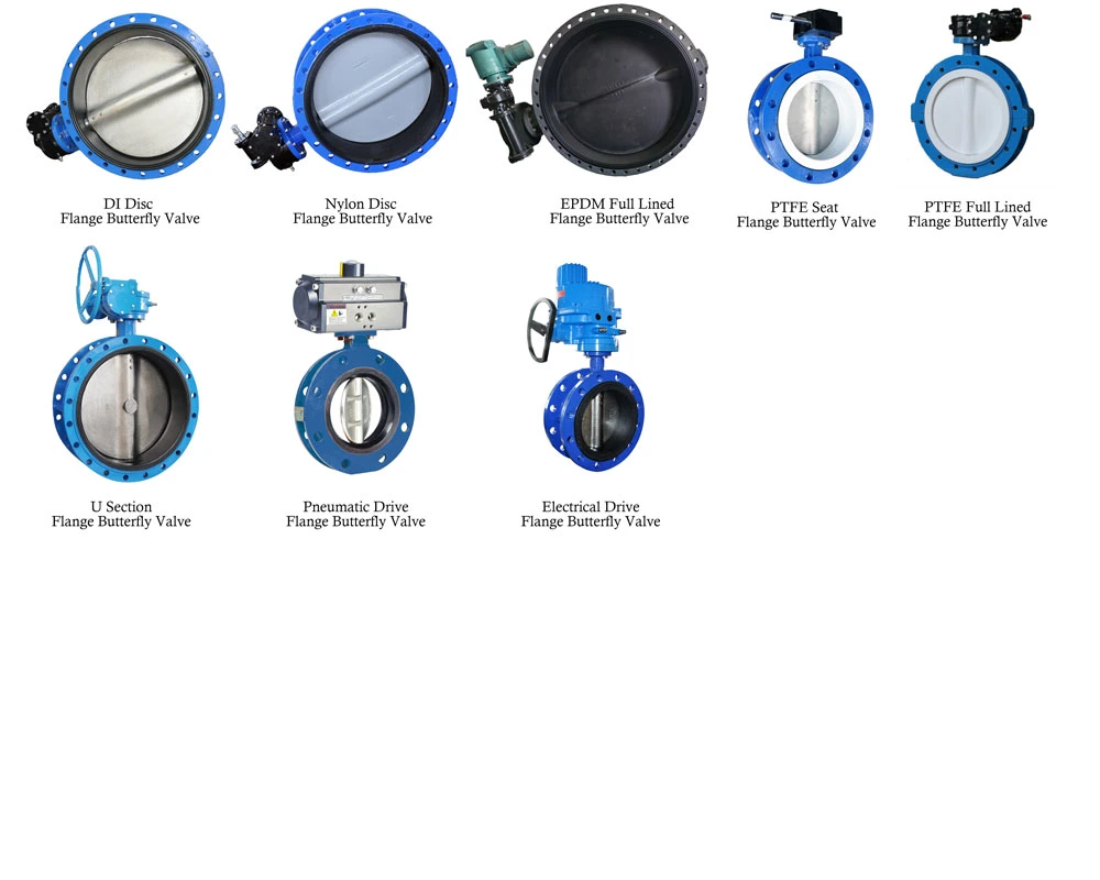 Wafer Cast Iron/CF8m/CF8 EPDM/PTFE Coated Disc En593 API 609 Wafer Butterfly Valves