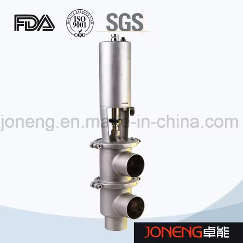 Stainless Steel Sanitary Sanitaire Food Grade Milk Pneumatic Vacuum Butterfly, Diaphragm, Safety Relief Valve, Ball Control Valve (JN-BV1001)